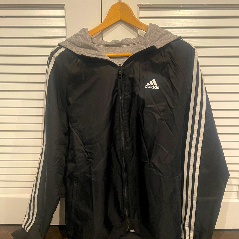 Adidas reversible hoodie